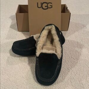 UGG Ansley Black Slippers Shoes Sz8